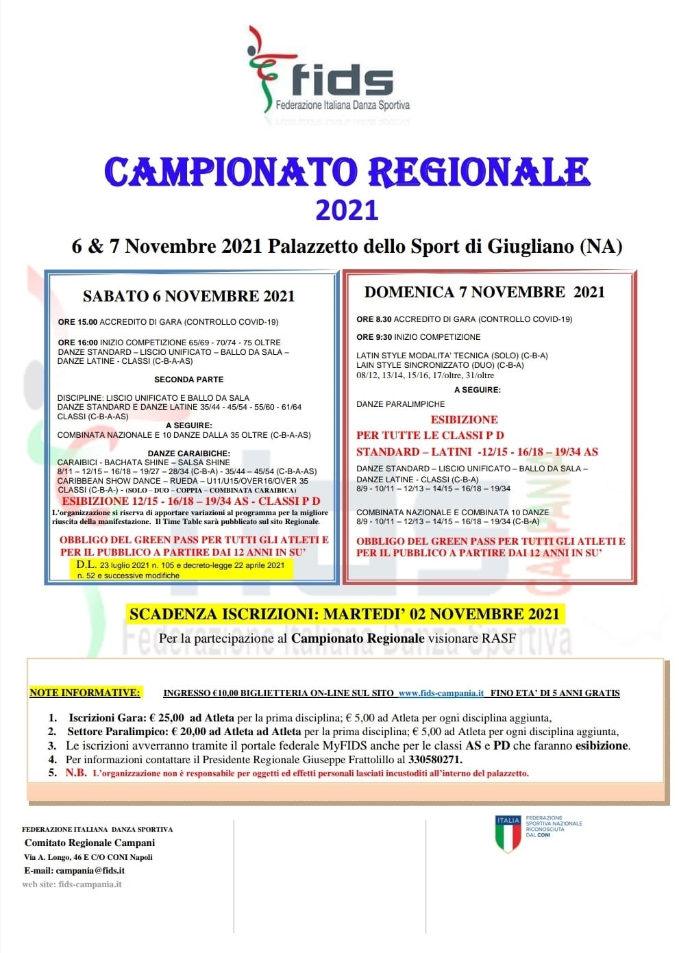 Informazioni personali