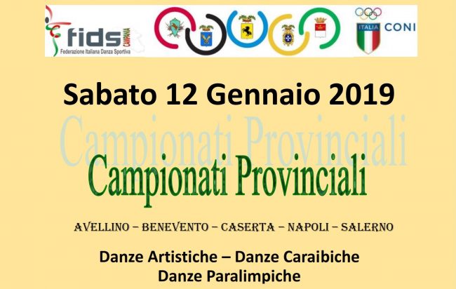 CAMPIONATI PROV E GARA OPEN DA PUBBLICARE A